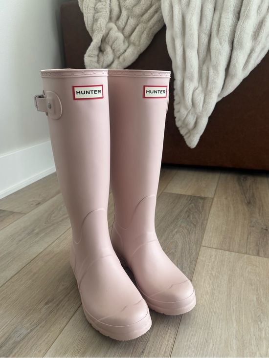 Shoes - Pink Hunter Boots